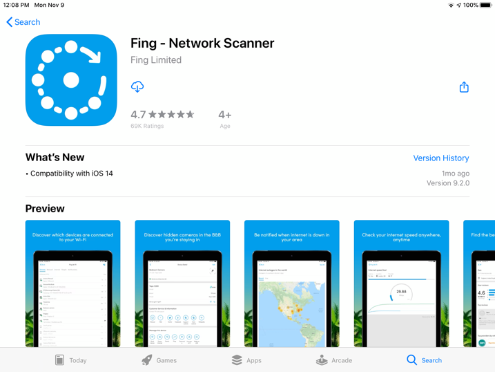 mobipos fing connection check download appstore